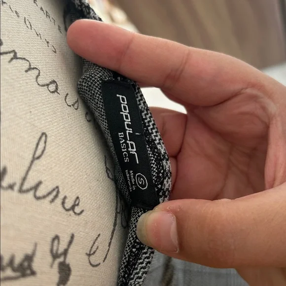 Sexy Spaghetti Strap Houndstooth Dress - Picture 4 of 4